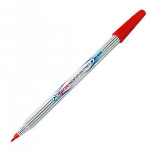 ปากกาเมจิก ตราม้า H-110 สีแดง (แพ็ค12ชิ้น)
