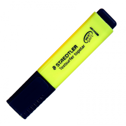 ปากกาสะท้อนแสง Staedtler สีเหลือง(ด้าม)