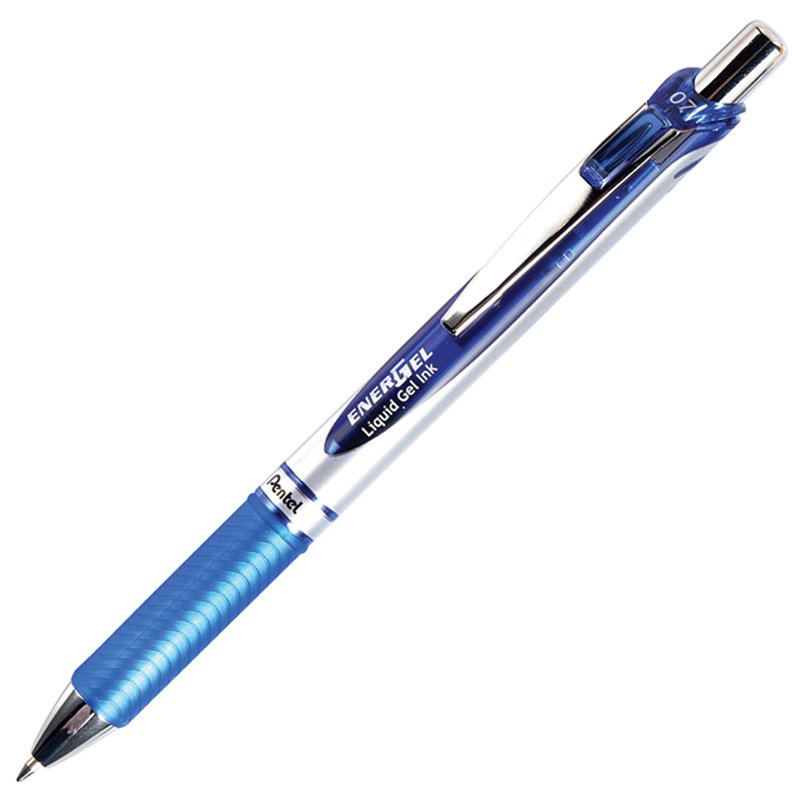 ปากกาหมึกเจลPentel Energel Ball0.7BL77นง (แพ็ค12ชิ้น)
