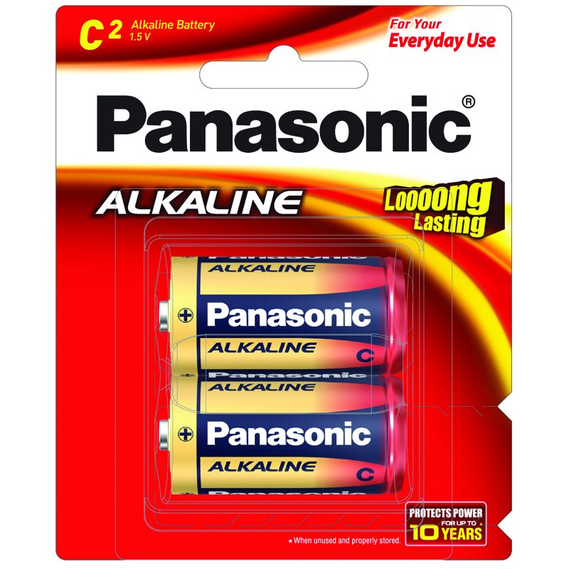 ถ่านอัลคาลาย Panasonic C(48ก้อน/ลัง)