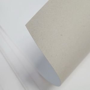 กระดาษขาว-เทา 450gหน้าแป้ง(แพ็ค100แผ่น)