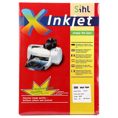 กระดาษไข Inkjet SIHL 90g A4 (กล่อง50แผ่น)