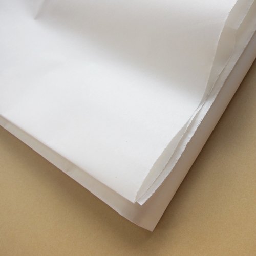 กระดาษลอกลายขาว แผ่นใหญ่(แพ็ค500แผ่น)