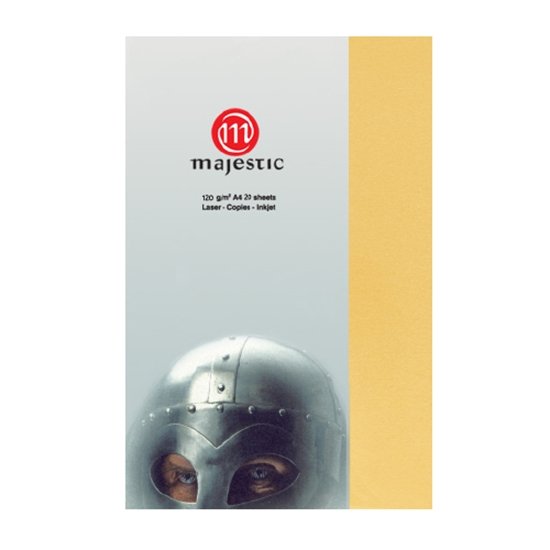 กระดาษ Majestic 120g A450#60สีทองมุก