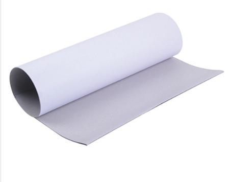 กระดาษขาว-เทา 310g ตัดครึ่ง(100)