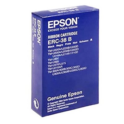 ผ้าหมึก Epson ERC-38ดำแท้
