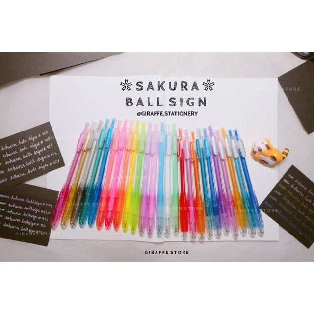 ปากกาหมึกเจล Sakura Ballsign 0.6 มม. (ยกเลิก)