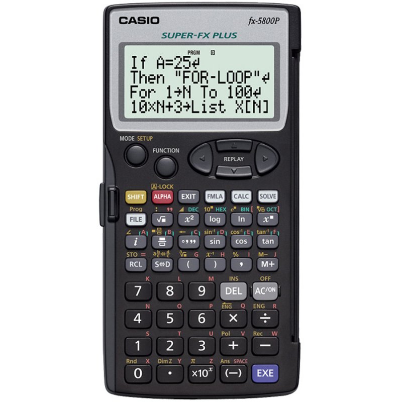 เครื่องคิดเลข Casio FX-5800P