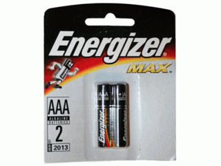ถ่านอัลคาลาย Energizer AAA pack2