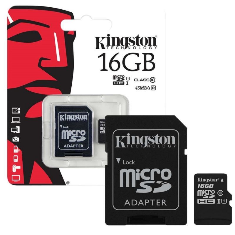SD card Kingstion Micro sd card16GBclass10