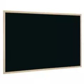 กระดานดำ 40x60 cm. ขอบไม้ยาง