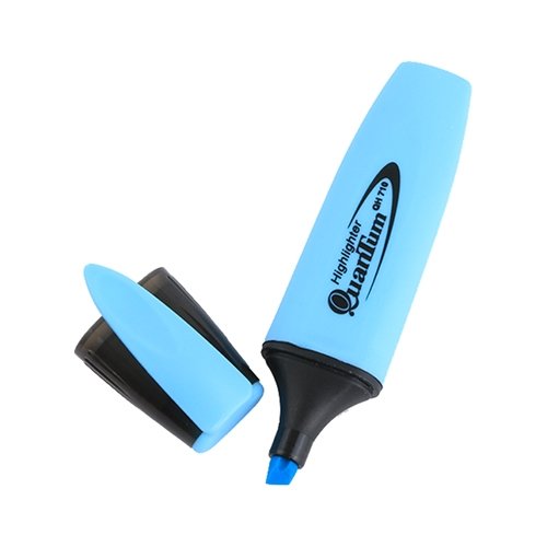 ปากกาสะท้อนแสง ควอนตั้ม สีฟ้า QH-710(แพ็ค12ชิ้น)
